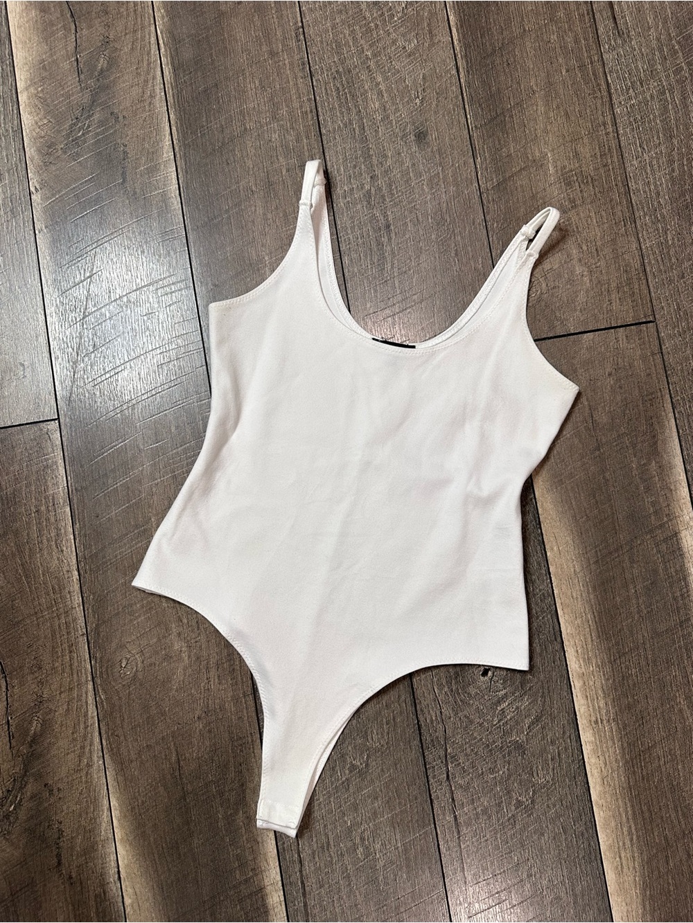 Shinestar White Bodysuit